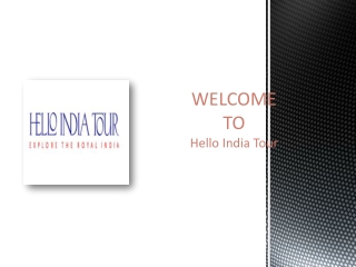 welcome to hello india tour
