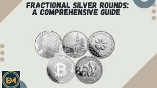 Fractional Silver Rounds A Comprehensive Guide