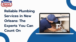 Reliable Plumbing Services in New Orleans The Experts You Can Count On