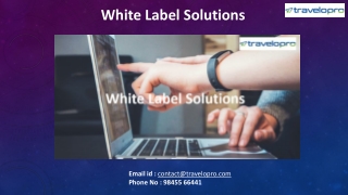 White Label Solutions