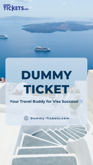 The  PDF about dummy ticket