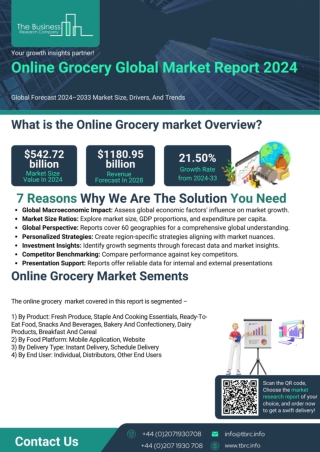 240919_Online GroceryOnline Grocery Market Report 2024 - Online Grocery Market S