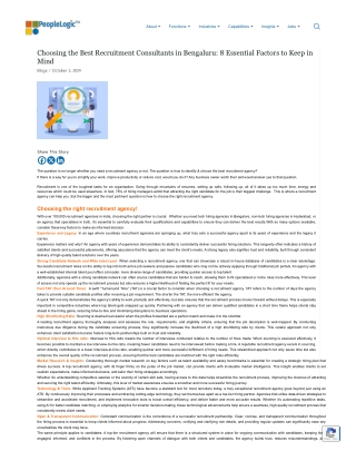 Recruitment Consultants in Bengaluru-