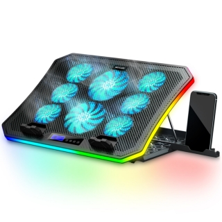 Ultimate Cooling and Style: MOOJAY C50 Laptop Cooling Pad for Gamers and Profess