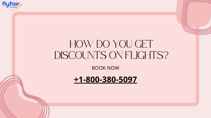 how do you get discounts on flights book