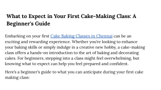 What to Expect in Your First Cake-Making Class_ A Beginner's Guide