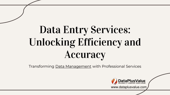 data entry services unlocking efficiency