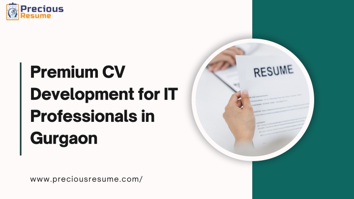 premium cv development for it professionals