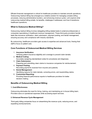 Outsource Medical Billing_ Revolutionizing Healthcare Revenue Management (1)
