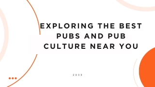 Exploring the Best Pubs and Pub Culture Near You (1)