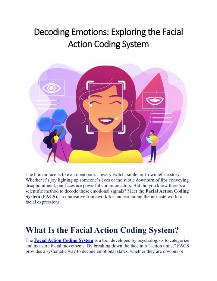 decoding emotions exploring the facial decoding