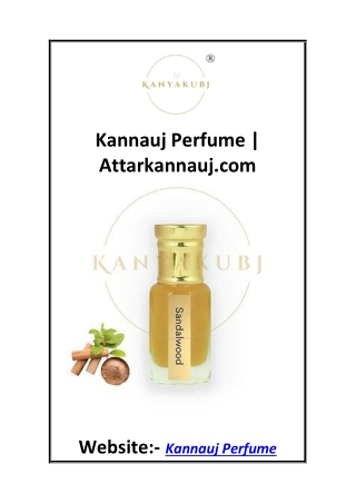 Kannauj Perfume  Attarkannauj.com