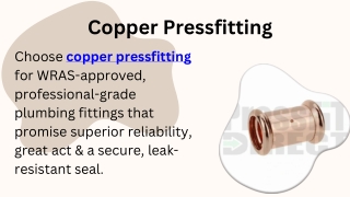 copper pressfitting