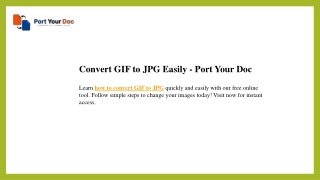 convert gif to jpg easily port your doc