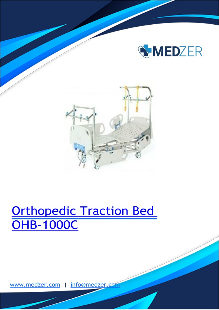 orthopedic traction bed ohb 1000c