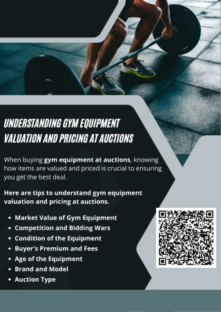 Understanding Gym Equipment Valuation And Pricing At Auctions