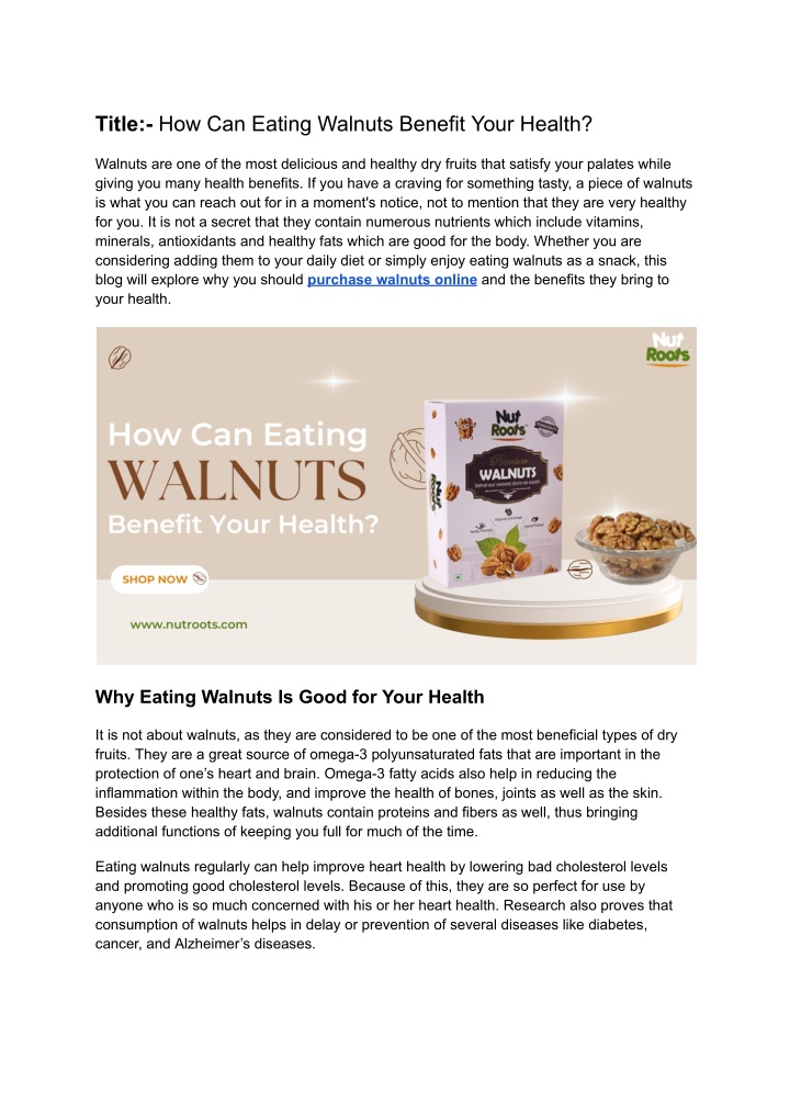 title how can eating walnuts benefit your health