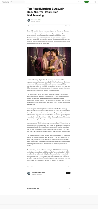 Top-Rated Marriage Bureaus in Delhi NCR for Hassle-Free Matchmaking