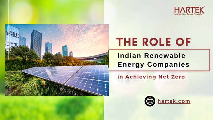 the role of indian renewable energy companies