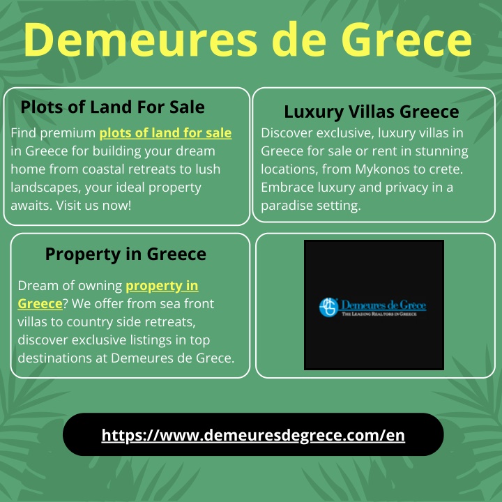 demeures de grece