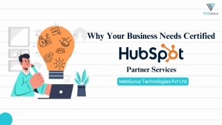 Why Your Business Needs Certified HubSpot Partner Services