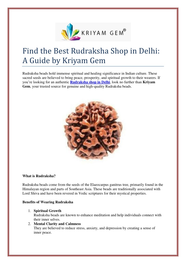 find the best rudraksha shop in delhi a guide