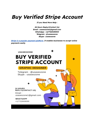 Buy Verified Stripe Account
