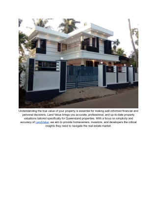 Land Value Australia - Find Properties With High Land Value