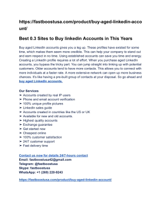https fastboostusa com product buy aged linkedin