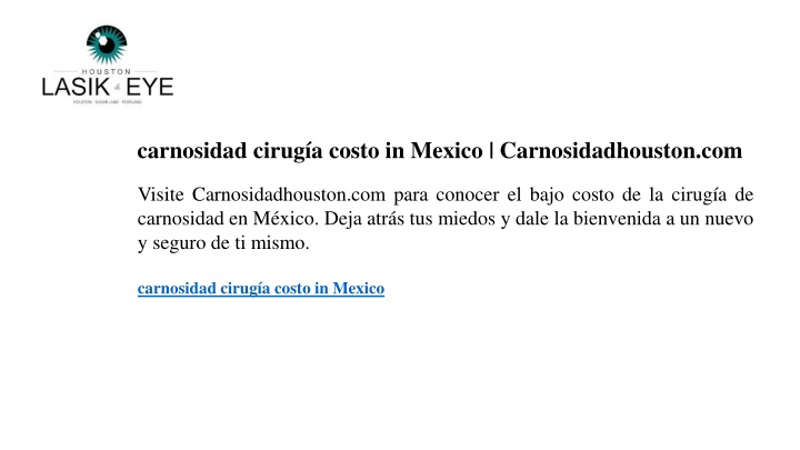 carnosidad cirug a costo in mexico