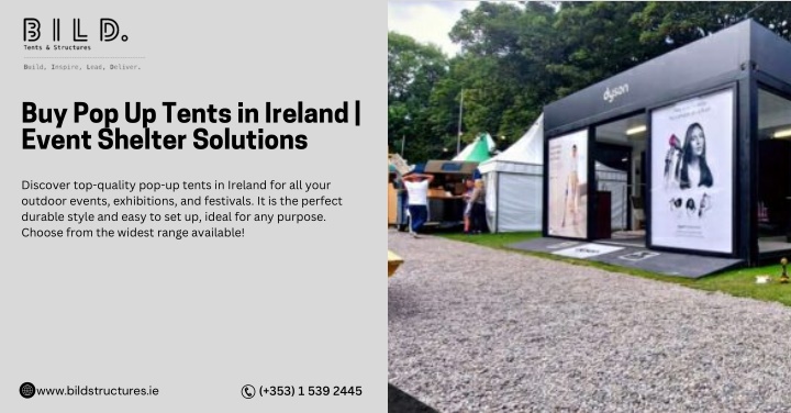 buy pop up tents in ireland event shelter