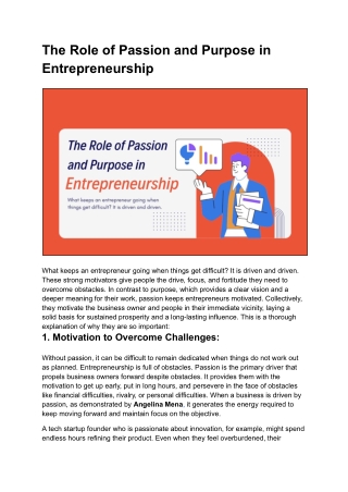 Passion Meets Purpose Angelina Mena’s Insights for Entrepreneurs