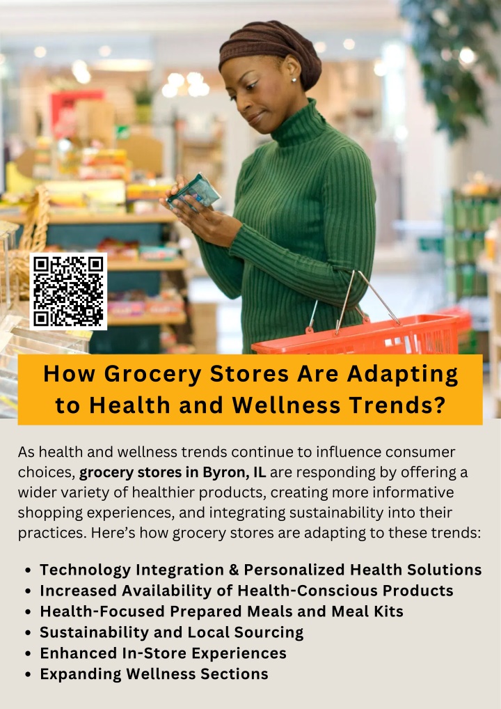 how grocery stores are adapting to health