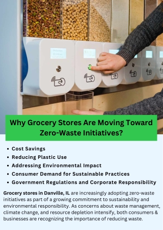 Why Grocery Stores Are Moving Toward Zero-Waste Initiatives?