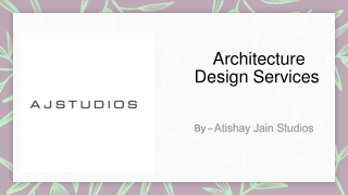 architecture design services