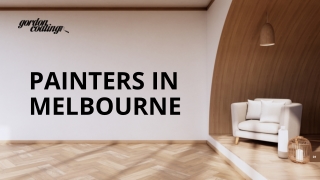 Painters in Melbourne | Quality Painting Services by Gordon Coating