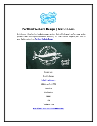 Portland Website Design | Graticle.com