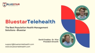 The Best Population Health Management Solutions – Bluestar