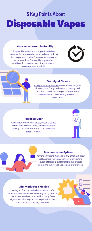 5 Key Points About Disposable Vapes | Vape Center