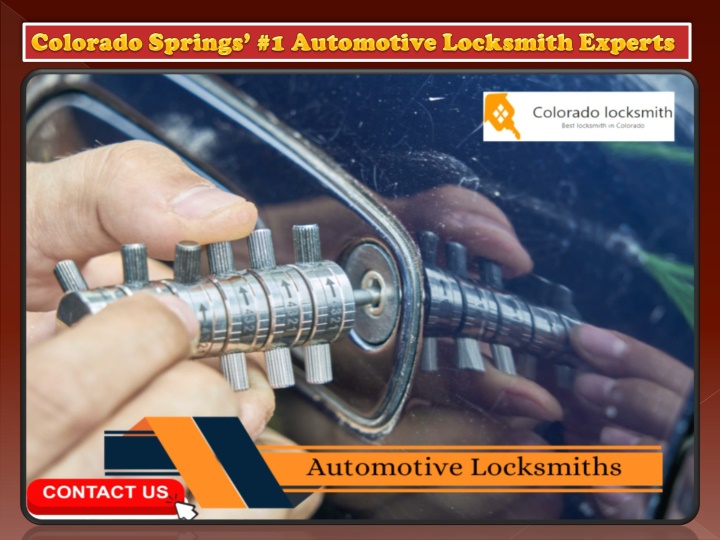 colorado springs 1 automotive locksmith experts