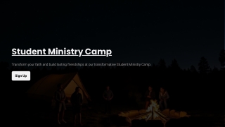 Christ Journey Student Camp: Where Faith and Fun Collide