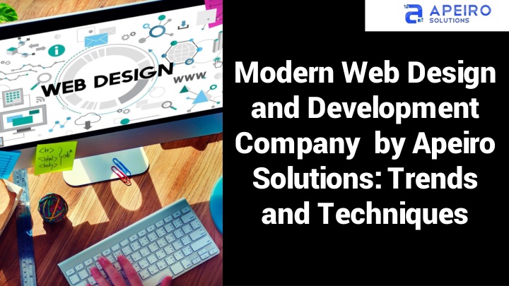 modern web design and development company