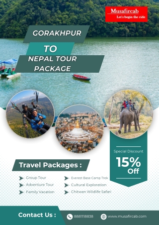 Gorakhpur to Nepal Tour package