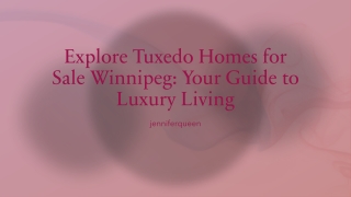 Explore Tuxedo Homes for Sale Winnipeg: Your Guide to Luxury Living ​