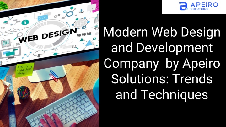 modern web design and development company