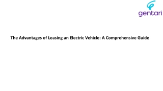 The Advantages of Leasing an Electric Vehicle: A Comprehensive Guide