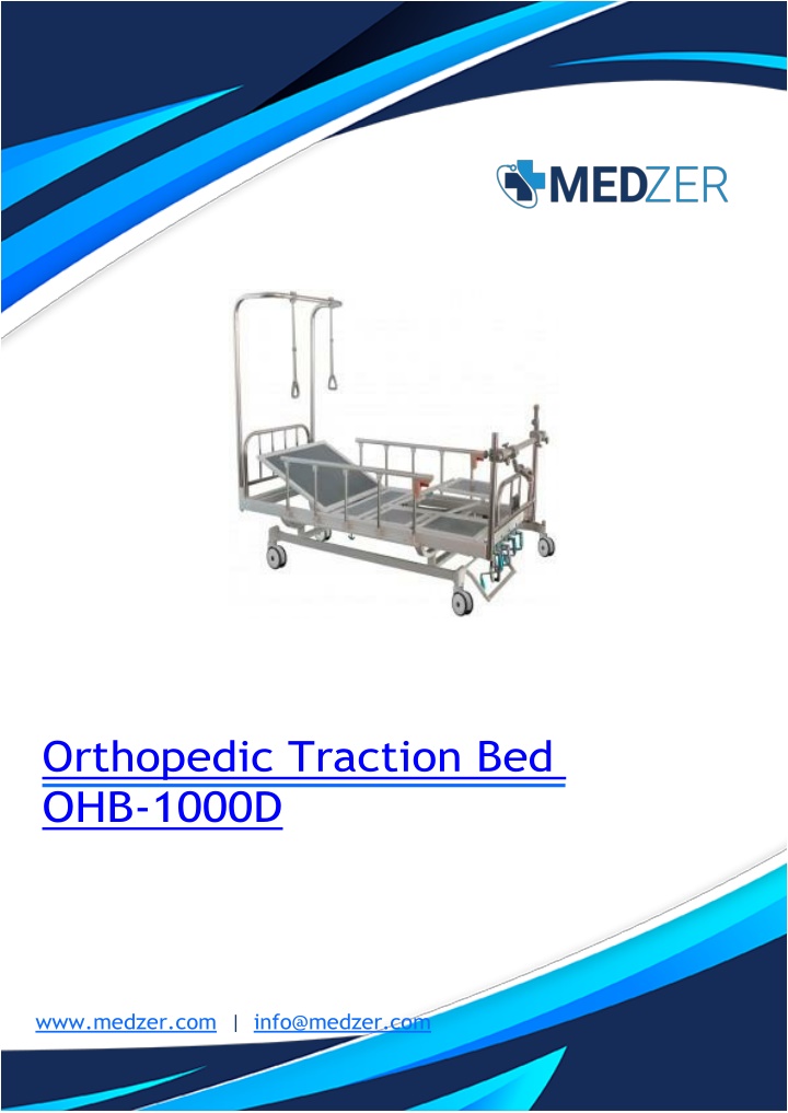 orthopedic traction bed ohb 1000d