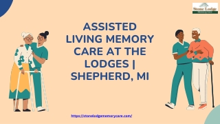 Assisted Living Memory Care at The Lodges  Shepherd, MI