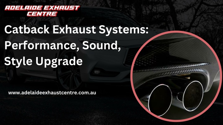 catback exhaust systems performance sound style