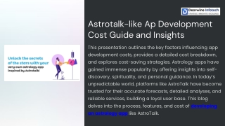 Astrotalk like App Development Cost Guide and Insights